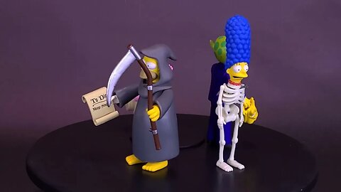 Super7 The Simpsons Treehouse of Horrors ReAction Figures Wave 1 | #spookyspot 2023