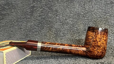 Lovat with silver and classic cumberland stem