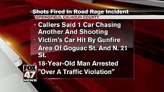 Shots fired during road rage incident