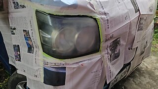 easy $10 headlight restoration - no tools needed