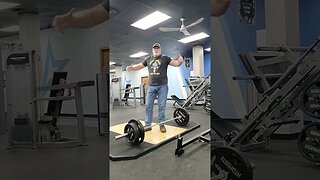 Deadlifts at Premier Fitness, In Workboots , Crazy 🤪 old man