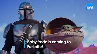 Baby Yoda is coming to Fortnite!