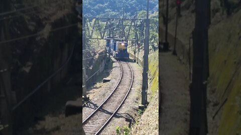 Locomotiva da cremalheira. #mrs #paranapiacaba #cptm #abismo