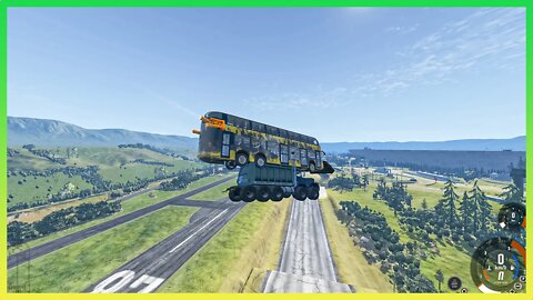 TruckFails | Trucks Jumping #122 | BeamNG.Drive |TrucksFails