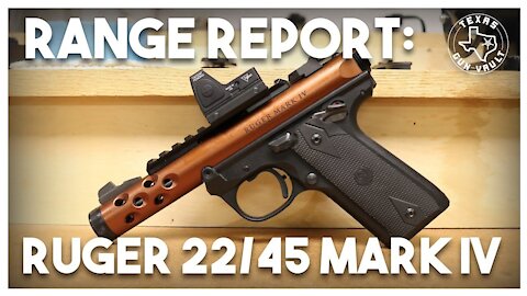 Range Report: Ruger 22/45 Lite Mk IV