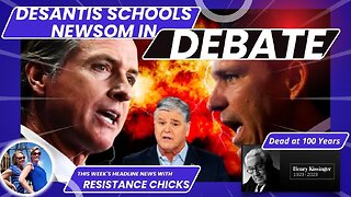 FULL SHOW: DeSantis Schools Newsom in Debate, Henry Kissinger Dead At 100- Headline News 12/1/23