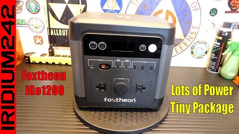 Foxtheon iGo1200 Power Station -1200 Watts In A Compact Package