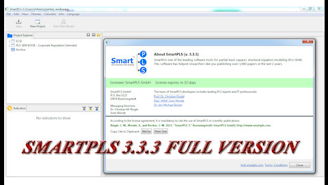 SmartPLS 3.3.3 Full Version