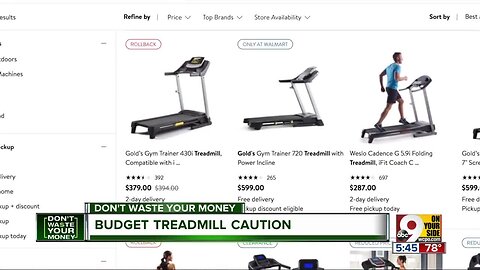 Don't Waste Your Money: How cheap treadmills become a liability