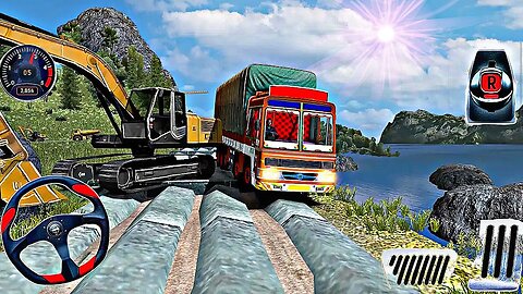 Indian Lorry Truck Driving Simulator - Offroad Heavy Cargo Truck Driver - Android GamePlay