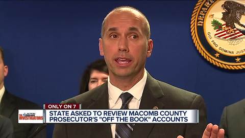 Macomb Co. treasurer asking state treasury department to investigate county prosecutor