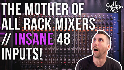 The MOTHER of all LINE MIXERS // Roland M-480 Rackmount Line Mixer