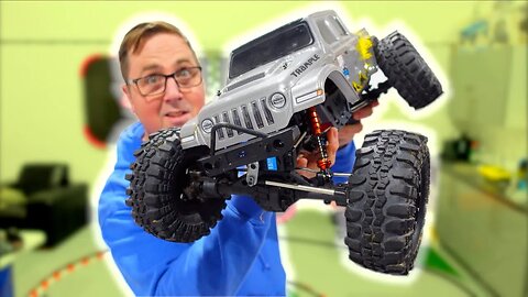 Turning an OVERSIZED RC Rock Crawler into a Brushless BEAST!