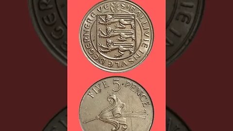 GUERNSEY 5 PENCE 1979.#shorts @COINNOTESZ #guernsey