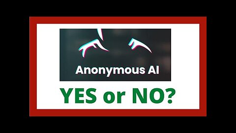 ANONYMOUS AI REVIEW 2024 - - DEMO+PRICE+OTOS AND DISCOUNT INFORMATION !