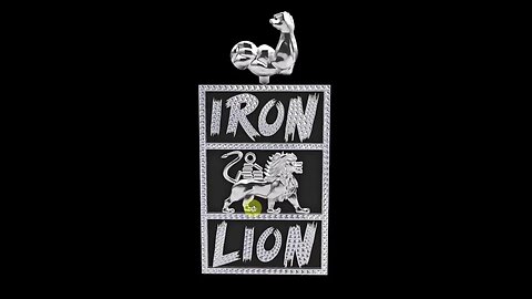 IOS Robot Arm Iron Lion Pendant Rhino 3D CAD Model