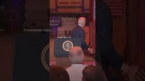 Biden Asks Directions Off Stage in Philadelphia