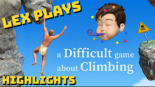 My Journey from the Bottom to the Top!!! 🥳 A Difficult Gaming About Climbing HIGHLIGHTS