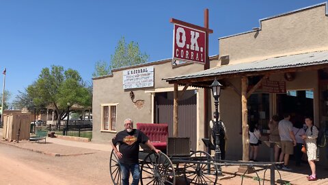 Hanging out at the OK corral