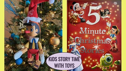 PINOCCHIO TOY PUPPET CHRISTMAS STORY READ ALOUD