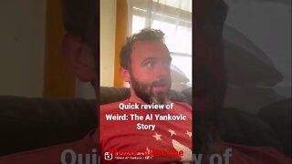 Review of Weird: The Al Yankovic Story. #shorts #weirdalyankovic #eatit #parody #content #fresh