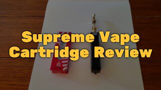 Supreme Vape Cartridge Review:
