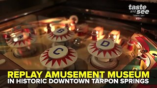 Play vintage pinball and arcade games at Replay Amusement Museum | Taste and See Tampa Bay