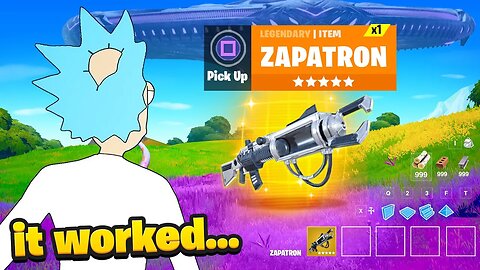 I Glitched The ZAPATRON Back.. (RAREST GUN)