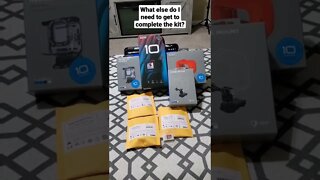 GoPro Hero 10 Unboxing Full Kit!