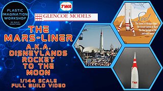 The Mars Liner a.k.a the Disneyland TWA Rocket to the Moon Full scale model build