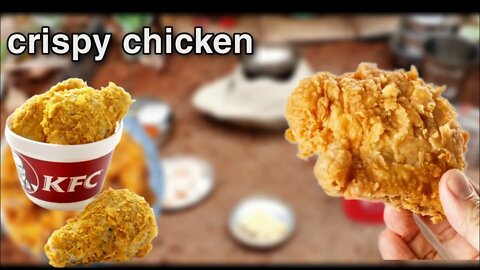crispy chicken recipe | crispy chicken kfc style | miniature crispy chicken | chicken wings