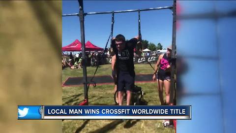 Local man wins worldwide crossfit title