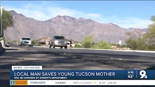 Tucson man saves a mother's life after witnessing car accident