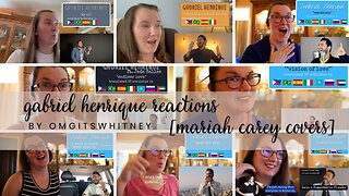 Gabriel Henrique Reaction Compilation | Mariah Carey Covers | OMG It's Whitney