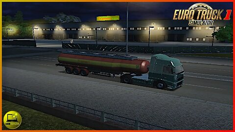 EURO TRUCK SIMULATOR 1 PT BR BORA JOGAR #17 ROMA BORDEUAX TRANSPORTANDO DIESEL #semedissaum #pc