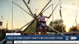 Kern County Fair Board to discuss return of fair