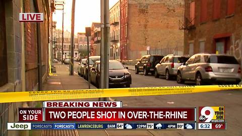 Cincinnati police: 2 people shot at 15th and Moore in Over-the-Rhine