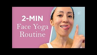 2-Minute Face Yoga That Really Makes A Difference