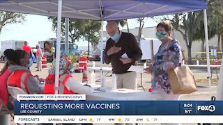 Lee County requesting more vaccines