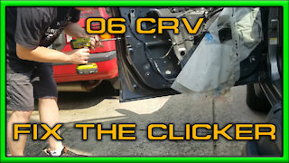 2006 Honda CRV Replacing The Driver Door Lock Actuator (2nd Gen Honda CRV 02-06)