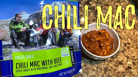 Mountain House Freezed Dried Chili Mac with Beef Review