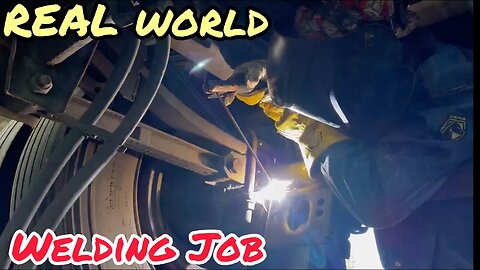 Welding Repair on a BIG RIG!!!! | I CANT BELIEVE THAT HAPPENED!!