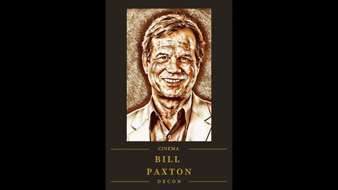 Bill Paxton - Cinema Decon Hall of Fame Inductee