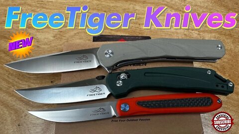 FreeTiger FT-907 , FT31 & FT2102 knives 3 budget choices Under $30