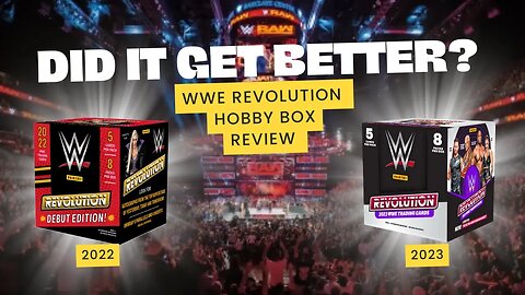 📦 Hobby Box Review 📦 WWE Revolution 2022 & 2023