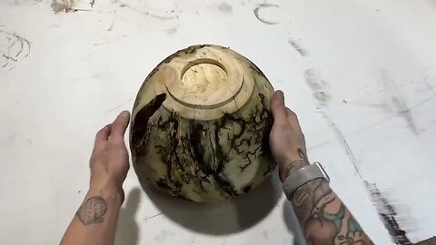 Woodturning - Don't try this at home