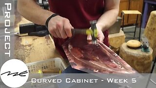 Metalwork - The Curved Cabinet - Week 5