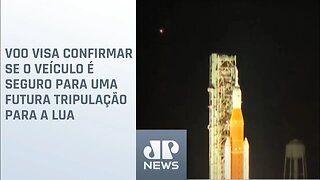 Foguete da missão Artemis 1 é lançado com sucesso pela Nasa