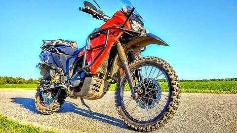 KLR 650 HWY Death Wobble Test & Review: Tusk D-Sport Adventure Tires