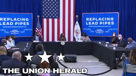 Vice President Harris Participates in a Roundtable on Replacing Lead Pipes